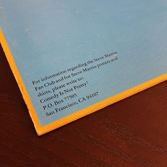 Steve Martin “Comedy Is Not Pretty” Vinyl Record Warner Brothers 1979 Vintage - Picture 4 of 8